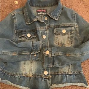 Adorable jean jacket